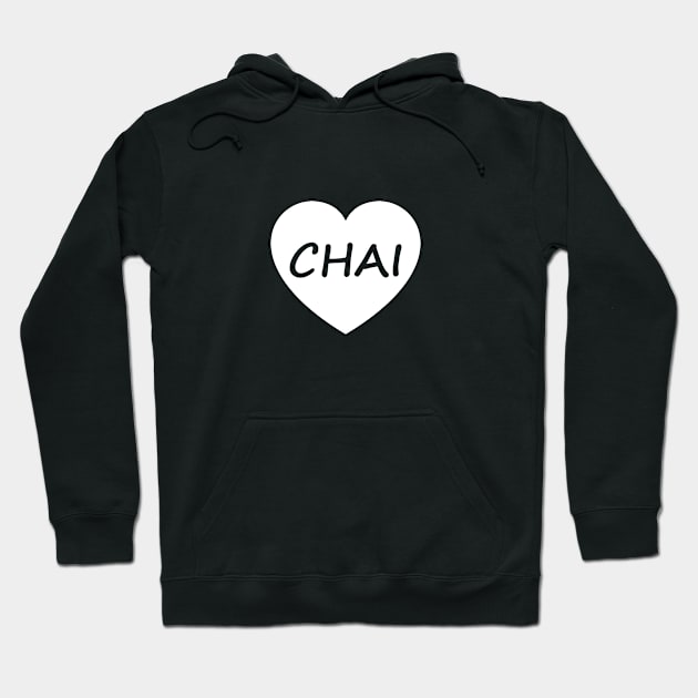 Chai Heart Hoodie by gulden